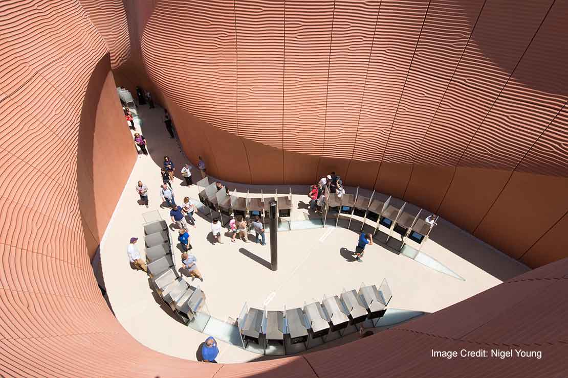 Resin bound paving for UAE Pavilion design at Dubai Expo 2015