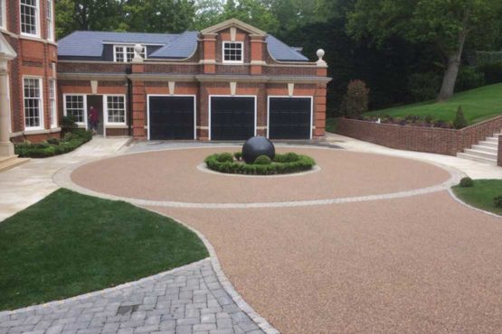 Resin bound driveway in Surrey
