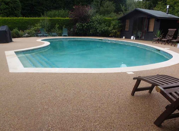 resin inground pool