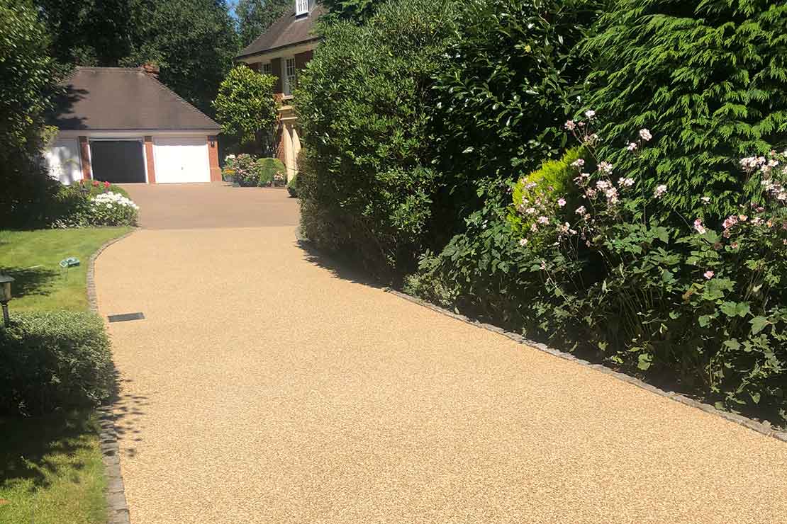 Resin bound Addaset driveway in Ascot