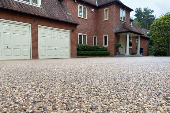 Resin bound driveway in New Forest