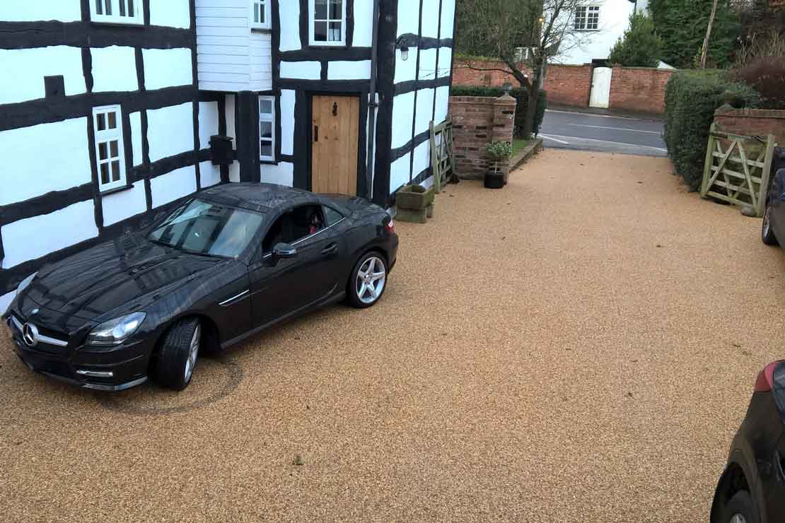 resin bound driveway in Nantwich