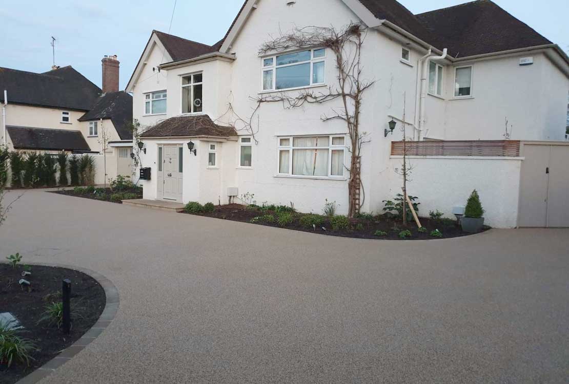 Resin bound permeable Addaset for Cheltenham driveway