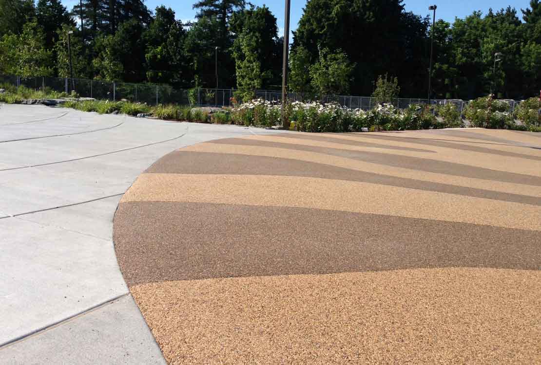 Resin bound Addaset paths for zoo entrance