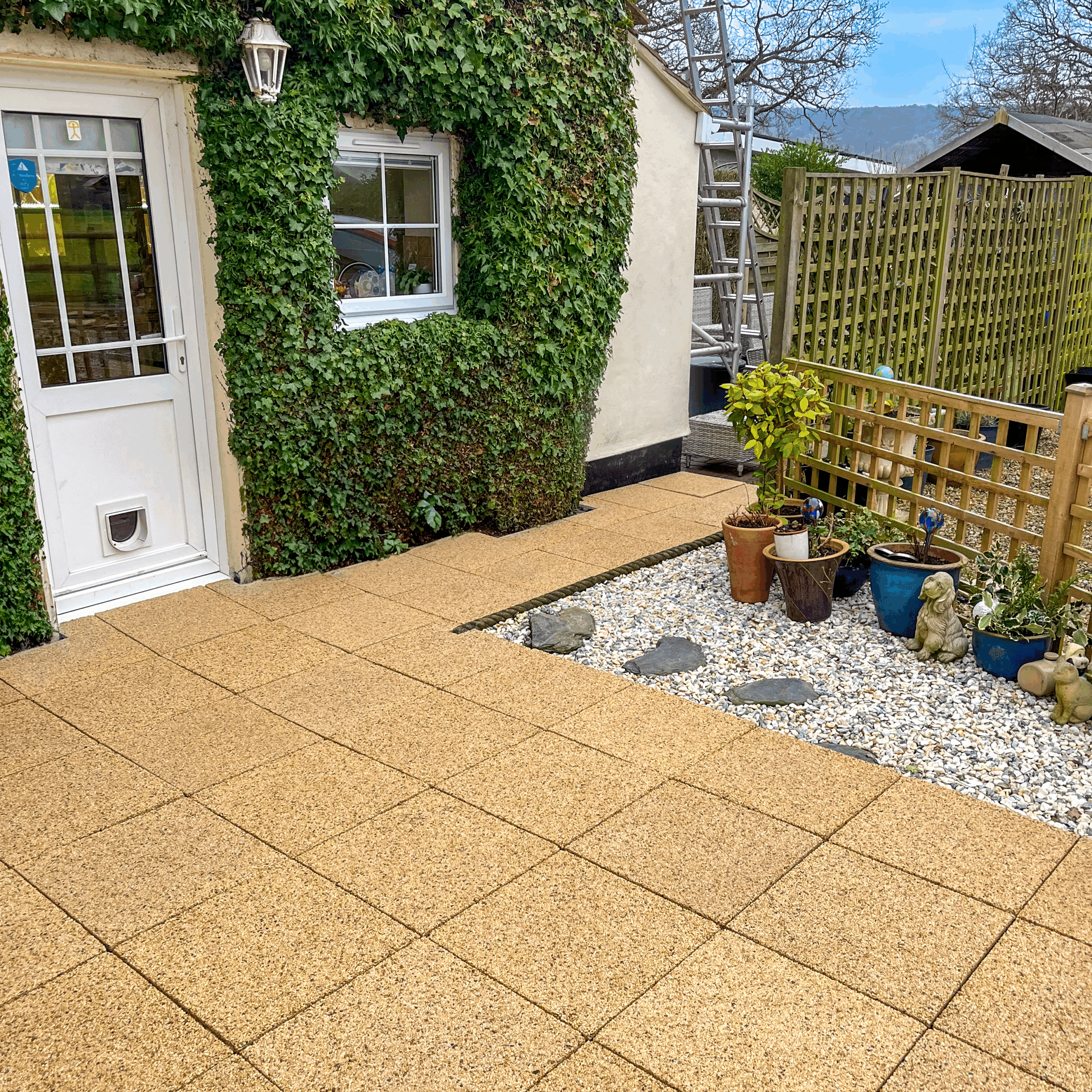 ClickTile Honey Patio.