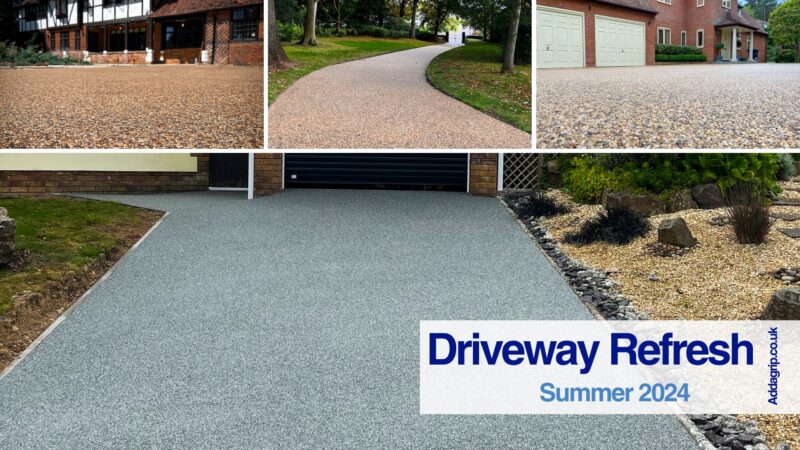 Compilation of Resin Driveways.