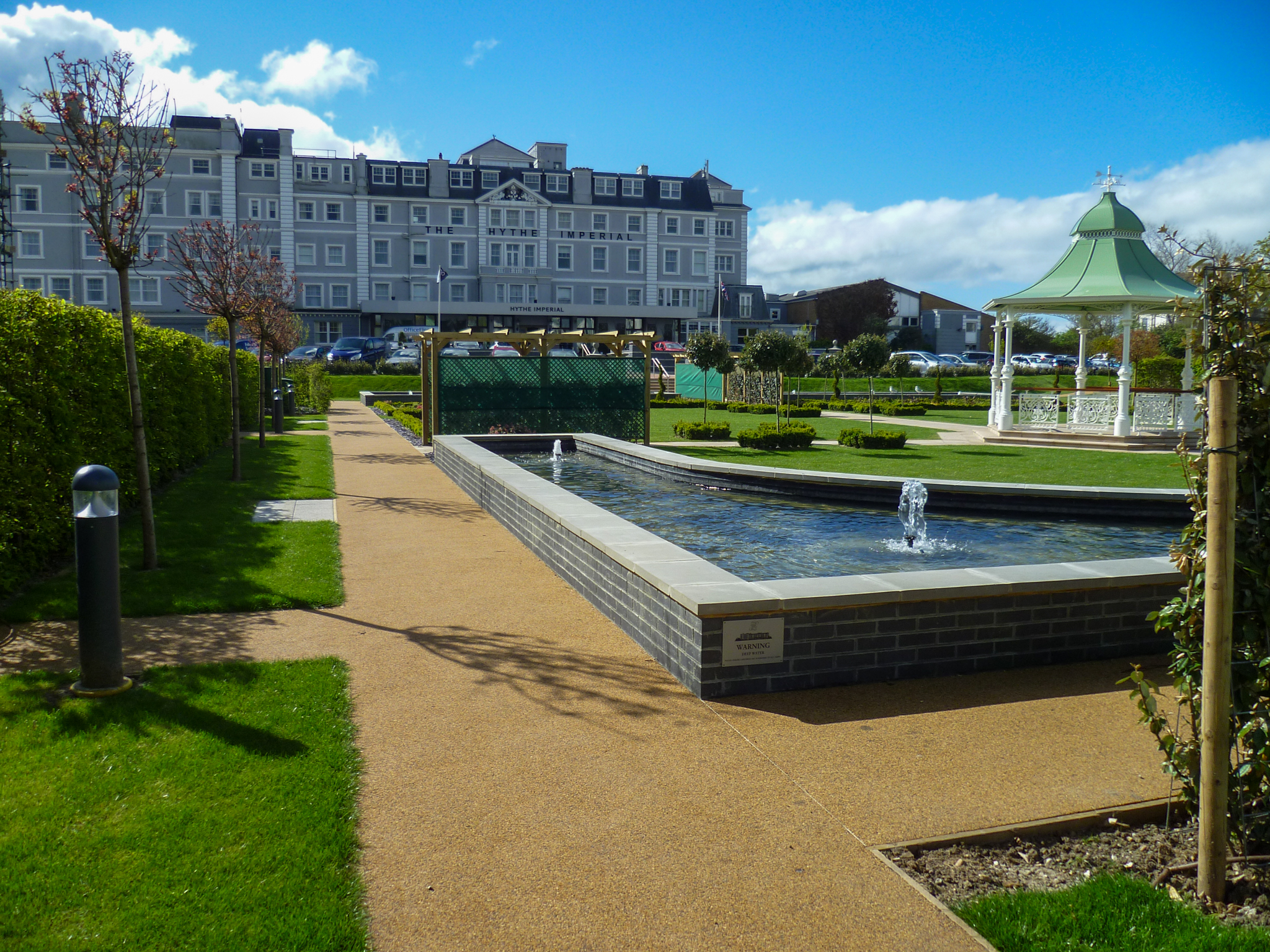 After image of Addaset Rhine Gold installation at Hythe Imperial Hotel.